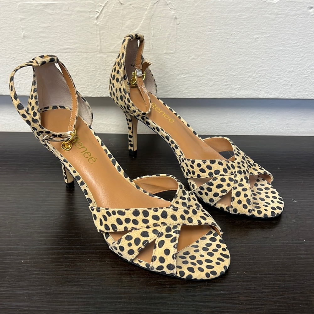 J.Renee 2.5 inch leopard print heels! Never worn, price still on it!